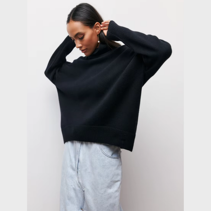 Sofia | Lun højhalset sweater