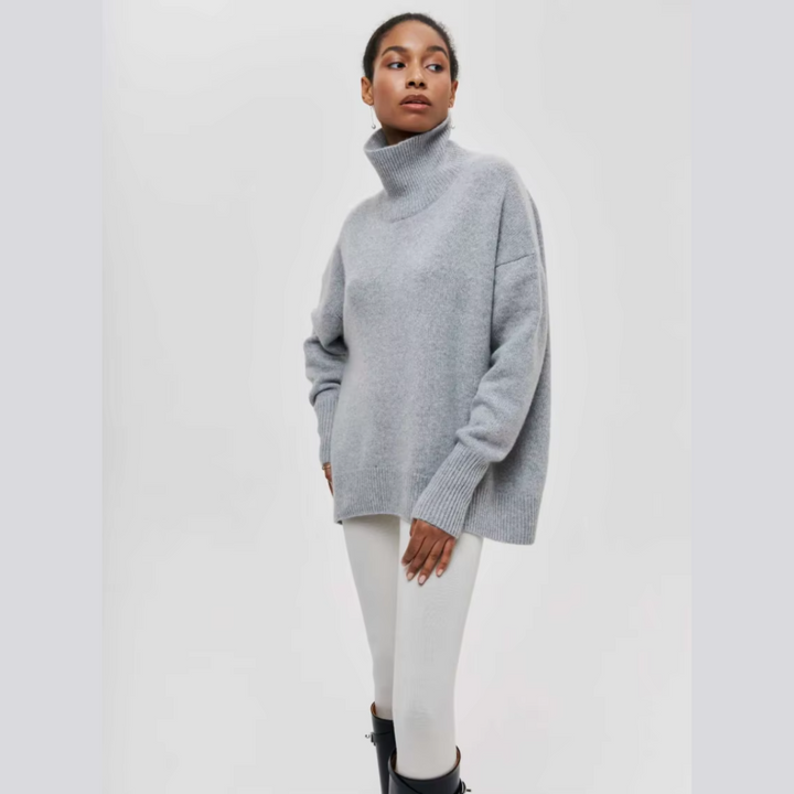 Sofia | Lun højhalset sweater