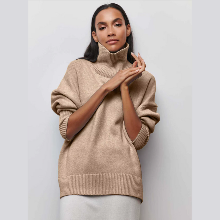 Sofia | Lun højhalset sweater