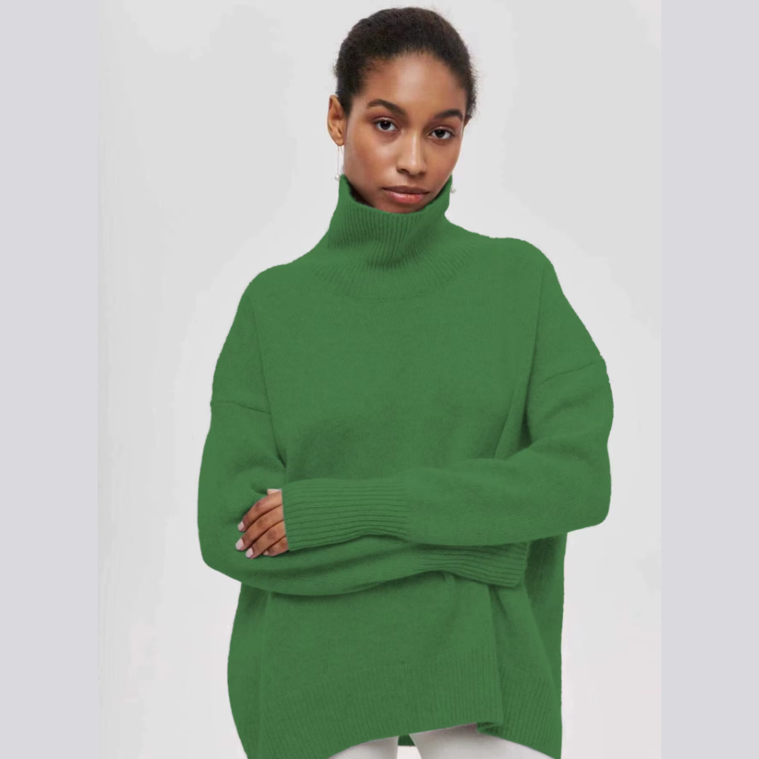 Sofia | Lun højhalset sweater