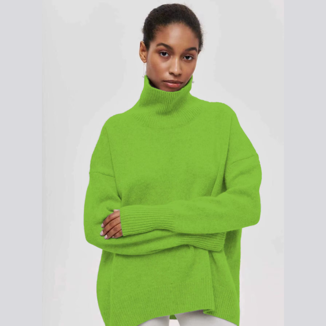 Sofia | Lun højhalset sweater
