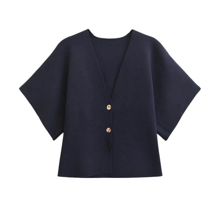 Francette | Minimalistisk Chic Knapbluse