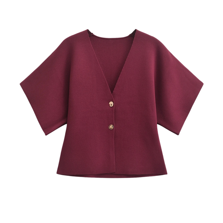 Francette | Minimalistisk Chic Knapbluse