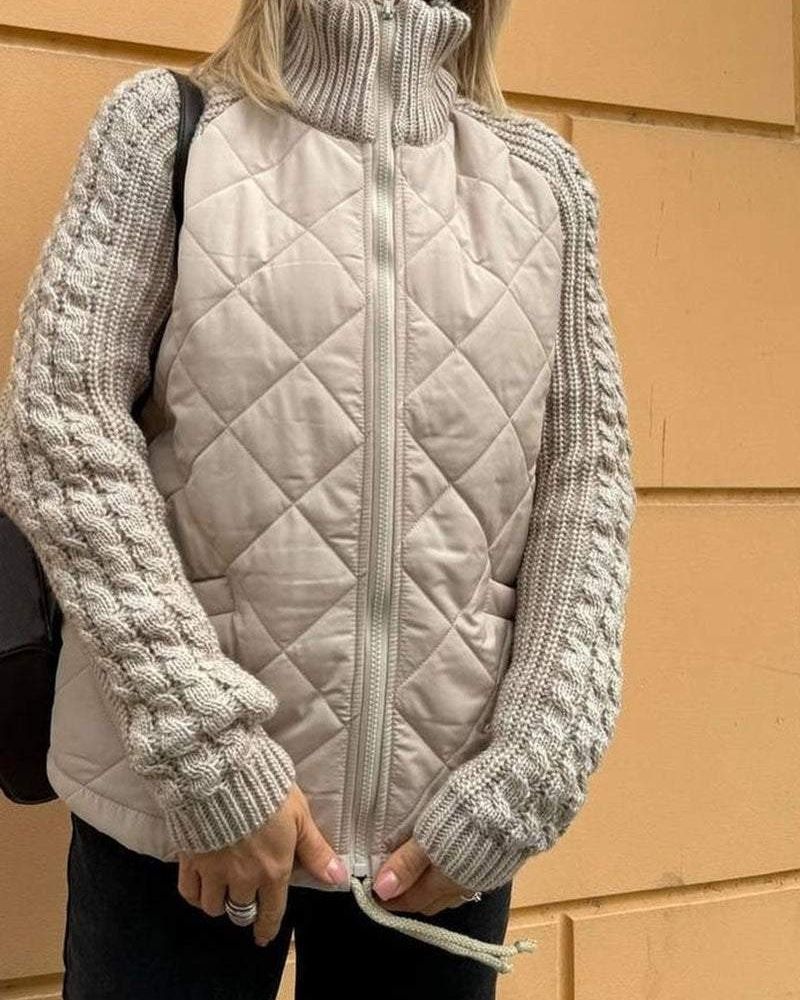 Ida | Strikket fleecejakke