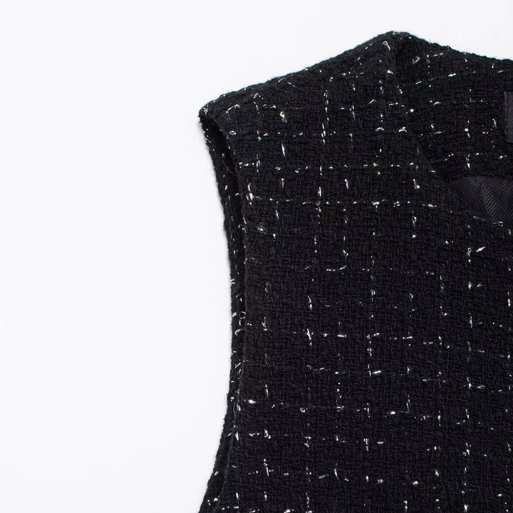 Charlotte | Den Luksuriøse Tweed Vest