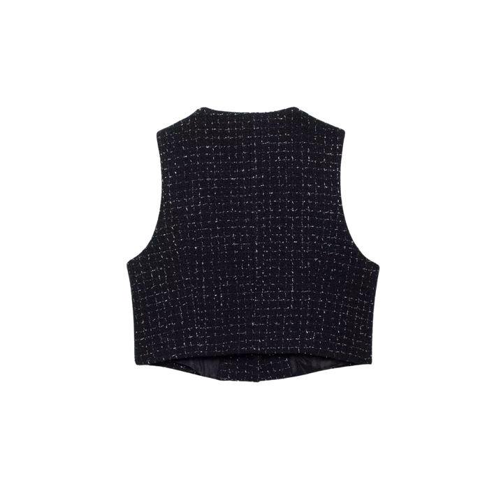 Charlotte | Den Luksuriøse Tweed Vest
