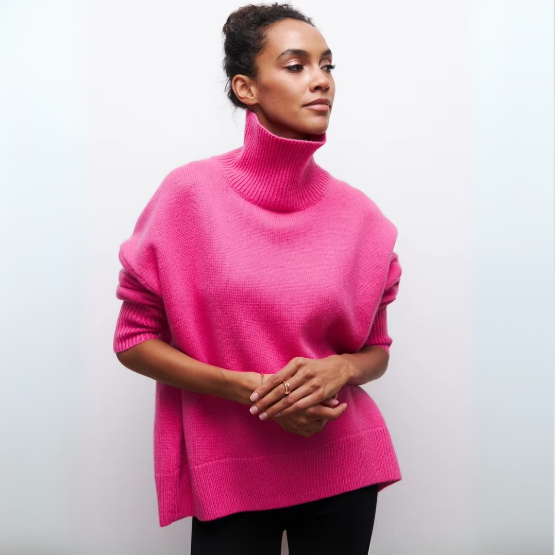 Sofia | Lun højhalset sweater
