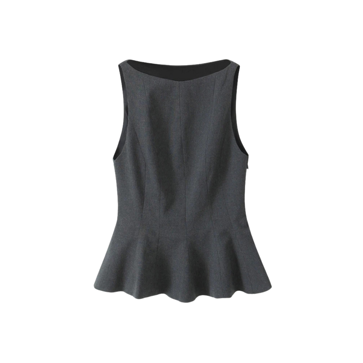 Celeste | Peplum Vest