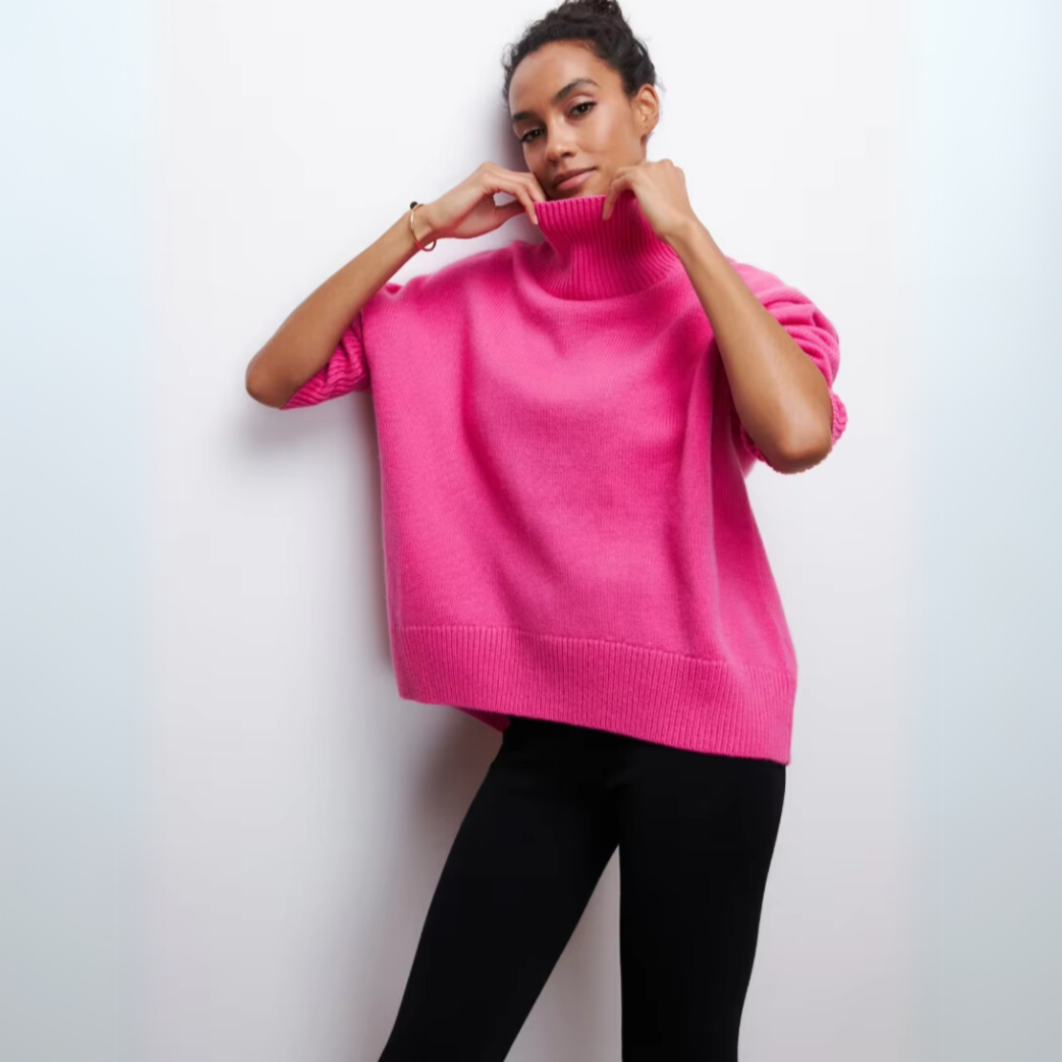 Sofia | Lun højhalset sweater