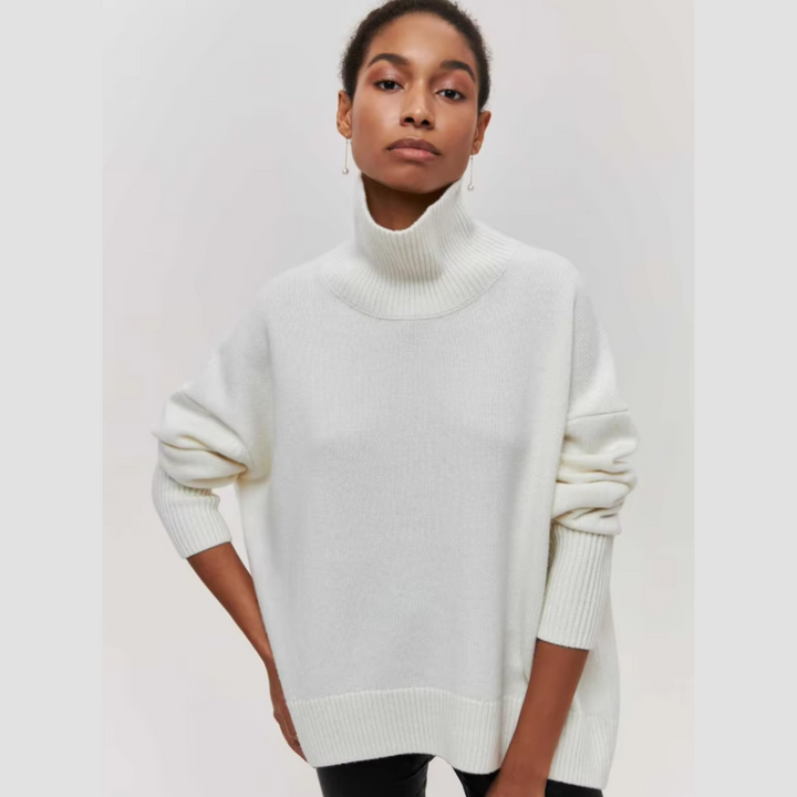 Sofia | Lun højhalset sweater