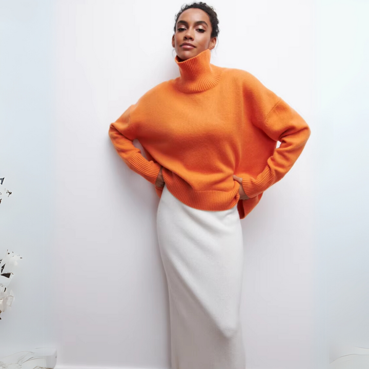 Sofia | Lun højhalset sweater