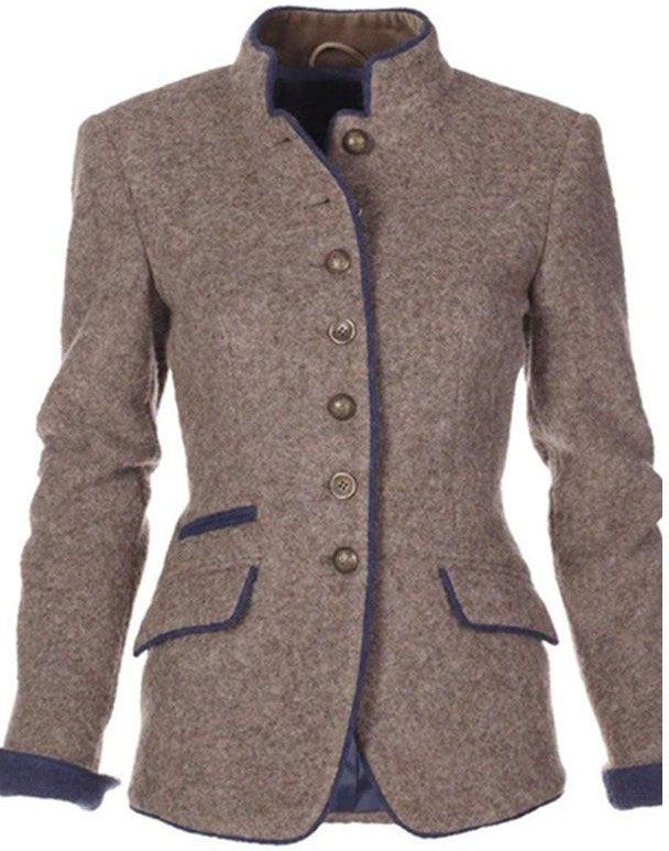 Valeria | Stilfuld cardigan med høj krave