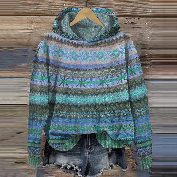 Sofia™ | Tidløs Mønster Hoodie