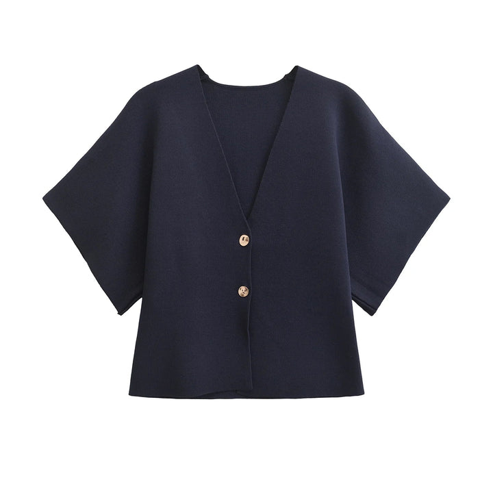 Francette | Minimalistisk Chic Knapbluse