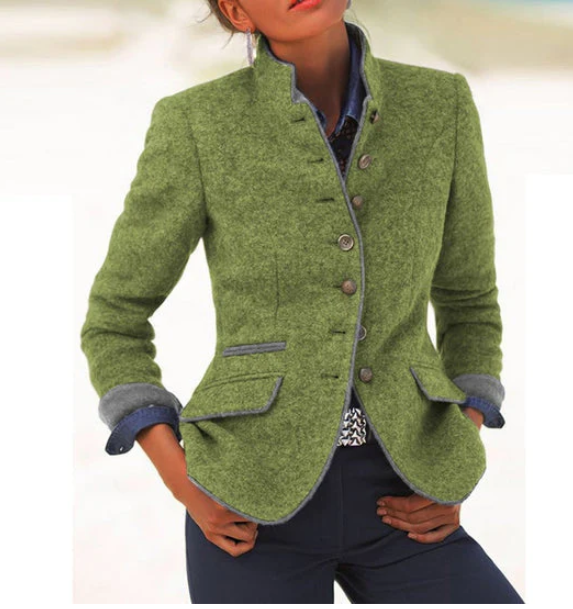 Valeria | Stilfuld cardigan med høj krave
