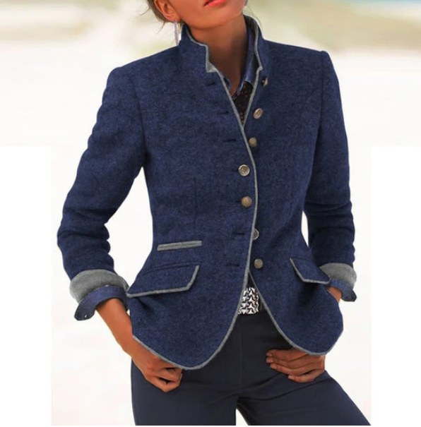 Valeria | Stilfuld cardigan med høj krave