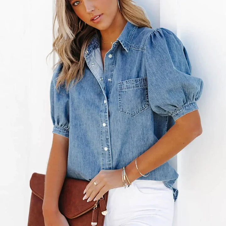 Eva | Casual Denim Skjorter