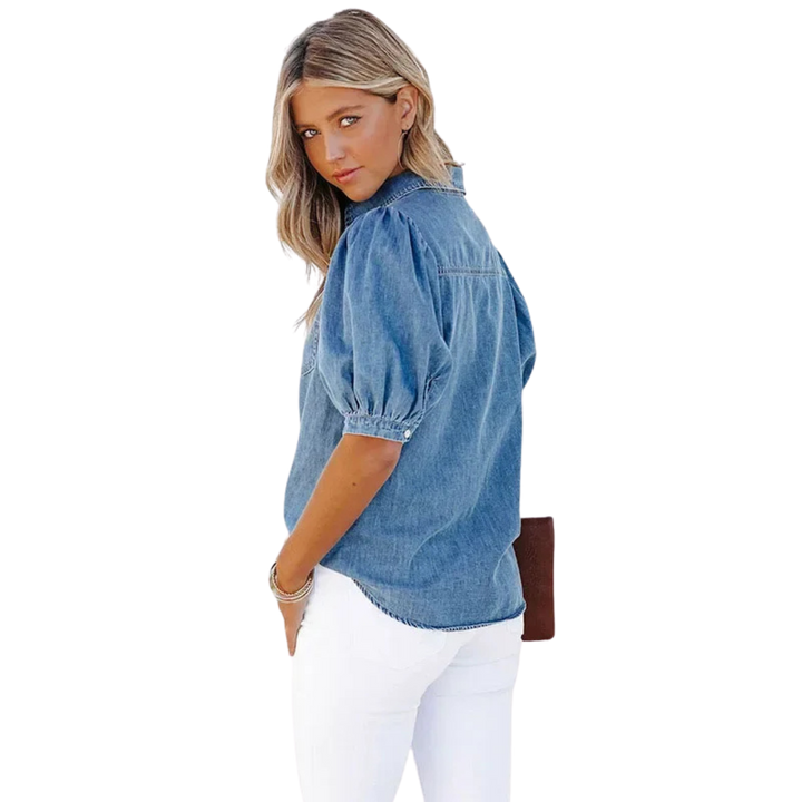 Eva | Casual Denim Skjorter